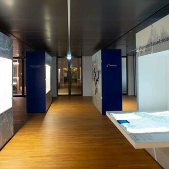 Rivers, exhibition view. Courtesy of Senckenberg Naturmuseum