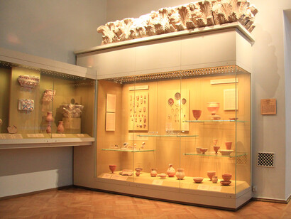 The Culture and Art of Pre-Islamic Central Asia, Exhibition view. Courtesy of The State Hermitage Museum