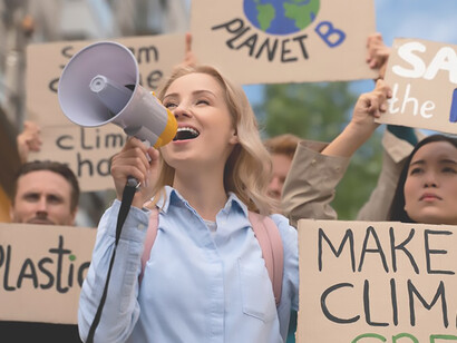 Protests against global warming, as climate activists lead political demonstrations, shedding light on the importance of environmental regulations in the context of property ownership