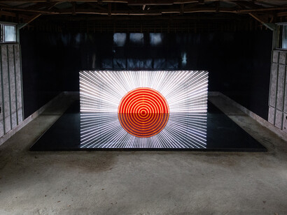 Yukinori Yanagi, exhibition artwork. Courtesy of Pirelli HangarBicocca