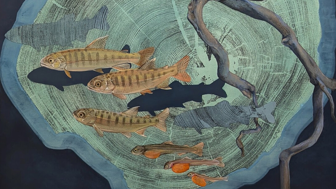 Jane Kim, Water (detail). Courtesy of Andra Norris Gallery