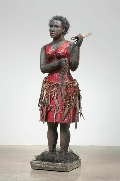 Alison Saar, Stubborn and kinky, 2023. Courtesy of Hammer Museum