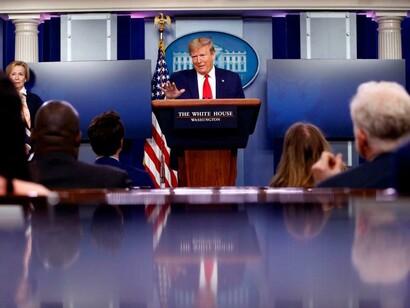 Donald Trump, press conference