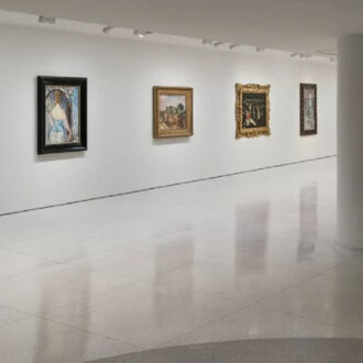 Thannhauser Collection, Exhibition view. Courtesy of Guggenheim Museum