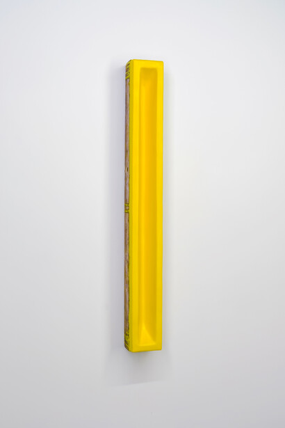 Johannes Girardoni, Colorvoid - blue white, 2024. Courtesy of PDX Contemporary Art Gallery