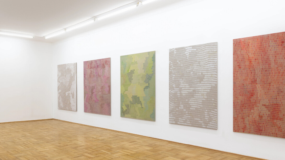Natasza Niedziółka, Call and response, exhibition view. Courtesy of Galerie nächst St. Stephan