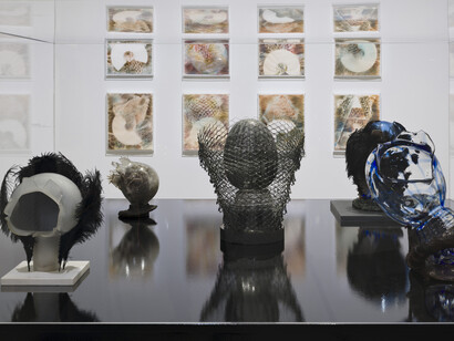 Liliane Lijn, Arise alive, exhibition view. Courtesy of MUMOK