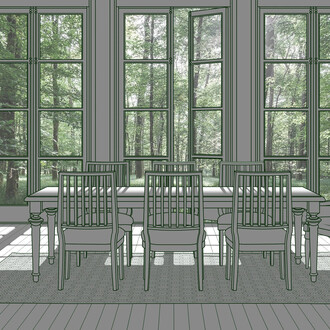 Hwang Seontae, The space with sunshine I (detail), 2022. Courtesy of Friedrichs Pontone