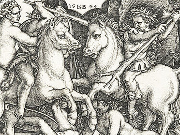 Hercules Abducting Iole by the renowned artist Hans Sebald Beham