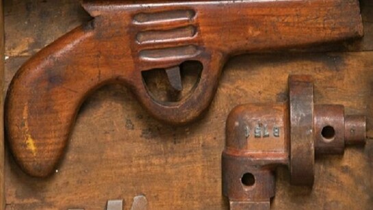 La Wilson, When I Grow Up I want to be a G-Man, 1998, 7¼ h x 11⅛ w x 2⅜ d inches