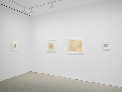 Ruth Asawa, Doing is living, exhibition view. Courtesy of David Zwirner