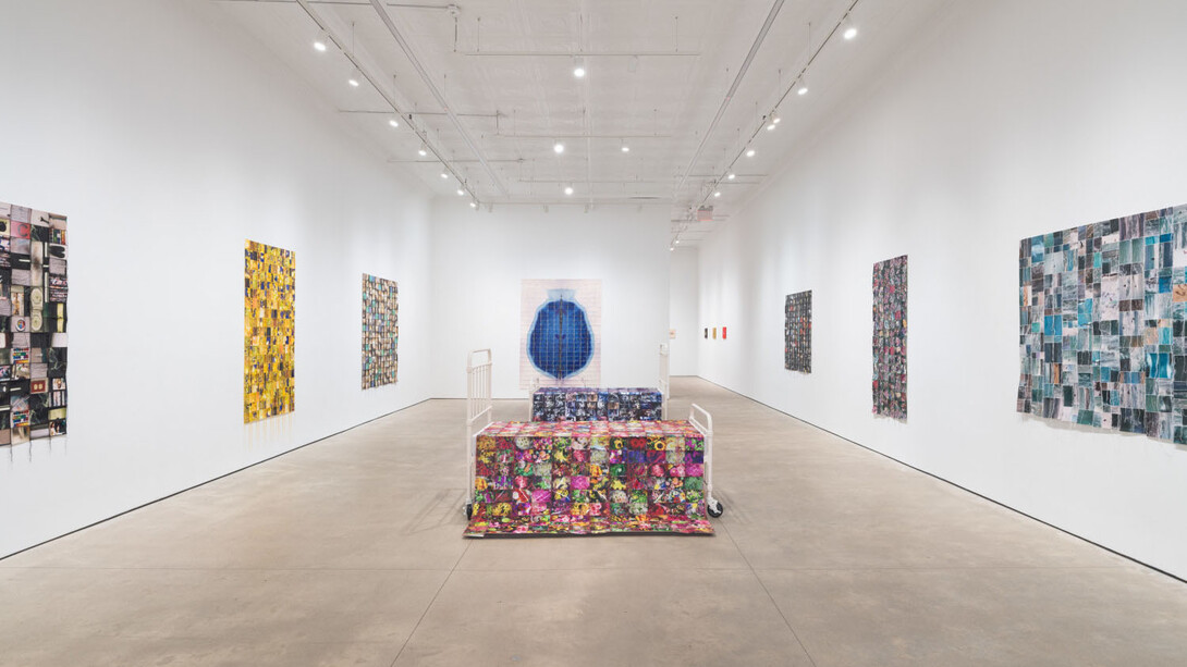 Hunter Reynolds and Dean Sameshima, Promiscuous rage, exhibition view. Courtesy of P·P·O·W