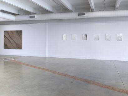 Various artists, What lies beneath, exhibition view. Courtesy of Zilberman Gallery