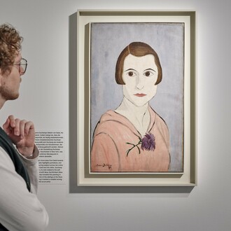 Suzanne Duchamp, Retrospektive, ausstellungsansicht. Mit freundlicher genehmigung von SCHIRN