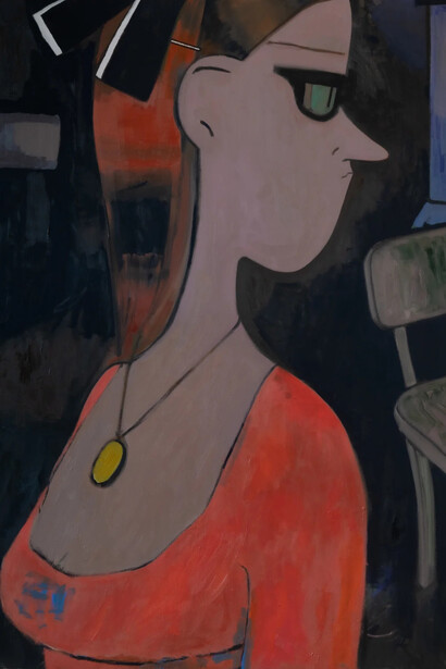 Ellen Berkenblit, Apricot McCoo, 2024. Courtesy of Anton Kern Gallery