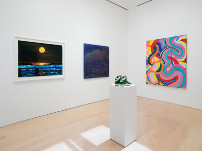 Various artists, Art for a safe and healthy California, exhibition view. Courtesy of Gagosian Gallery