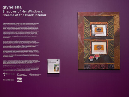Glyneisha, Various artists, Shadows of her windows: dreams of the black interior, exhibition view. Courtesy of Contemporary Art Museum
