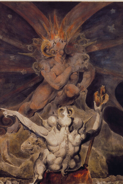 William Blake - Il numero della Bestia è 666 - Philadelphia, Rosenbach Museum and Library