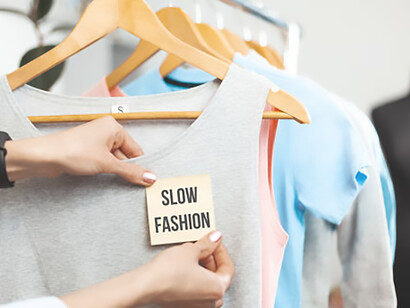 Explore sustainable retail trade featuring organic textiles and clothing reuse initiatives