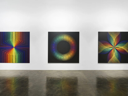 Julio Le Parc, Couleurs, exhibition view. Courtesy of Nara Roesler Gallery