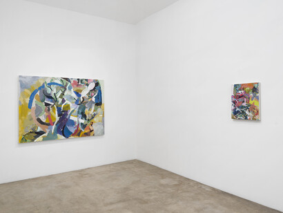Jason Jägel, Landscape, exhbition view. Courtesy of Michael Benevento Gallery