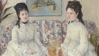 The Sisters, 1869, National Gallery of Art, Washington D.C. by Berthe Morisot