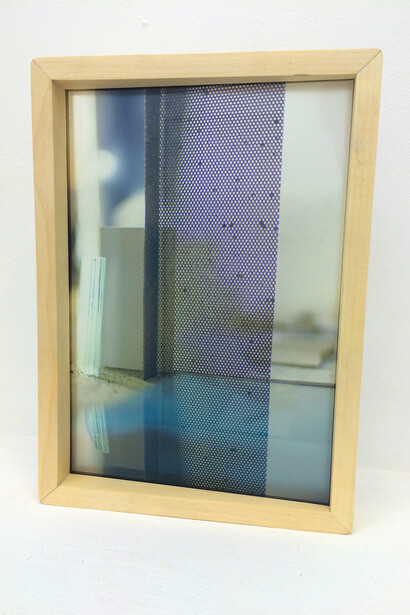 Aurélie Pétrel - Déclinaison Variation A4, 2015 - impression direct sur verre - 21 x 29,7 cm