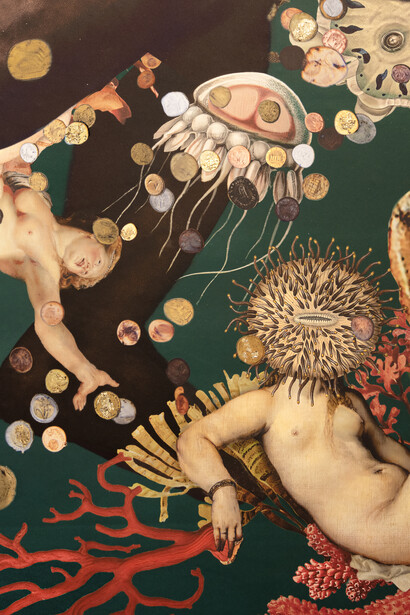 Austin Young Fallen Fruit, Mariage of the Sea (The Rape of Venice), Italy, photography by Maria Rosce