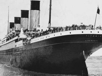 Il transatlantico lascia il molo il 10 Aprile, 1912