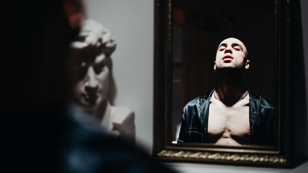 Gazing into the mirror, pondering the gap between what we are and what we wish to become, questioning the acceptance of our limits