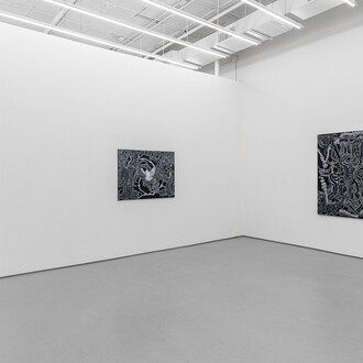 Fantasy nightmare reality: waging onwards mental battle against treacherous images created by masters, exhibition view. Courtesy of Ruttkowski;68