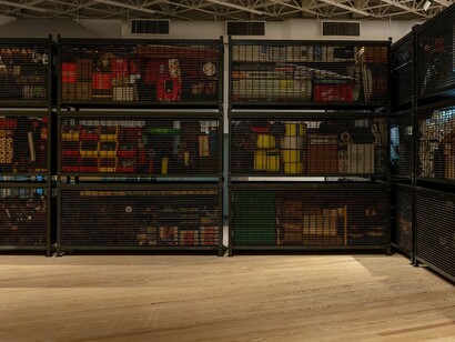 Theaster Gates, The gift and the renege, exhibition view. Courtesy of the Contemporary Arts Museum