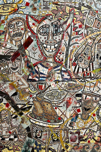 Cameron Welch, Garden feast, 2024. Courtesy of Yossi Milo Gallery