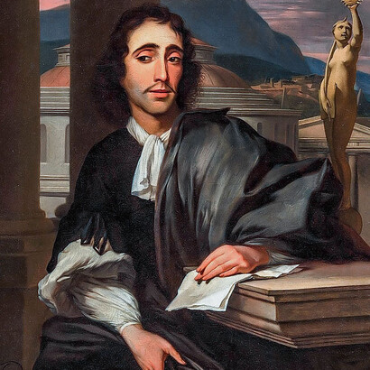 Baruch Spinoza postuló la existencia de una única realidad con atributos infinitos