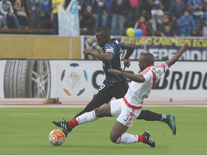 Quito, April 28 (Andes) – In front of over 35,000 fans, Independiente del Valle defeated reigning Libertadores champions River Plate 2-0 in the round of 16 of the continental tournament. ANDES/Micaela Ayala V