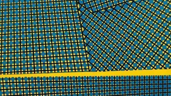 Mario Nigro, Spazio totale: interruzione, 1954 Varnished tempera on canvas 150 x 120 cm Courtesy A arte Studio Invernizzi, Milano © Archivio Artistico Mario Nigro, Milano
