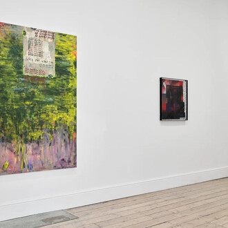 Various artists, The fountain overflows, exhibition view. Courtesy of GRIMM