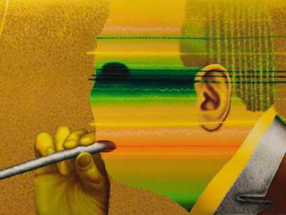 Ed Paschke, Fumare blanco, 1979. Courtesy of the George Adams Gallery