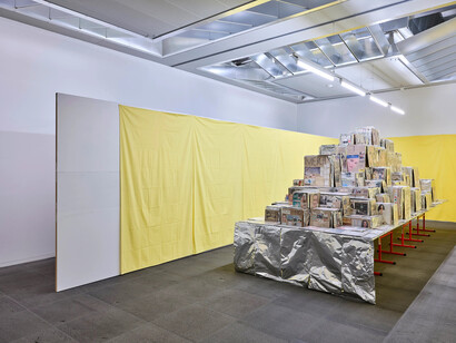 Various artists, Oh, clock! (part 2), exhibition view. Courtesy of Kunstmuseum Bern