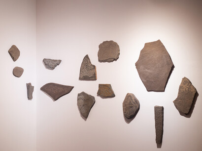 Ken Hiratsuka and Ken Hamazaki, Red rock, exhibition view. Courtesy of the Bishop Gallery