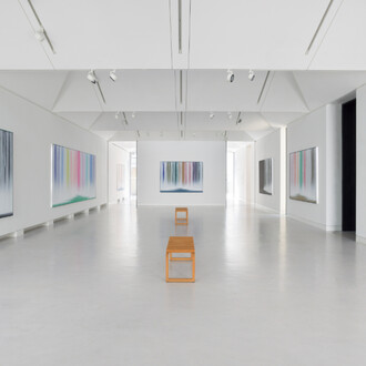 Hiroshi Senju, There Is Still A Light, 2023, installation view. Courtesy of Sundaram Tagore Gallery, London