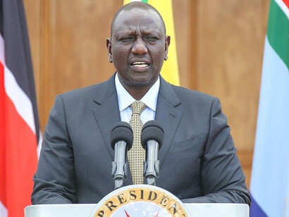 Kenyan President William Ruto, Nairobi, Kenya