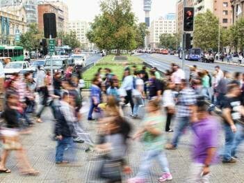 A crowded metropolitan area where the fragile ecosystem is vulnerable to infections