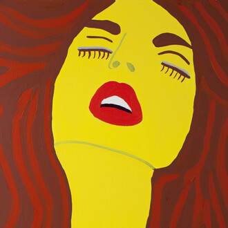 Maripaz Jaramillo, Ellas, Acrílico sobre tela, 50 x 50cm, 2011