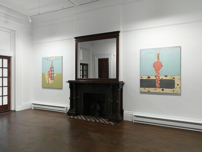 Old Artist Pissing At The Moon, Exhibition view. Courtesy of Horton Gallery