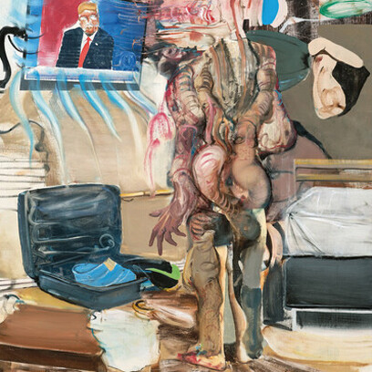 La habitación de hotel, Adrian Ghenie