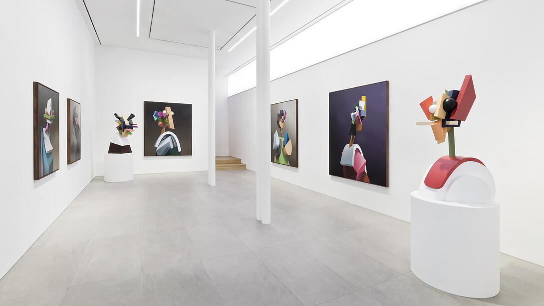 Jason Boyd Kinsella, Ghost in the machine, exhibition view. Courtesy of the artist and Perrotin. Photo by Hwang Jung Wook