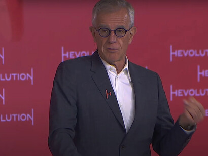 Eric Verdin, MD, President and Chief Executive Officer of the Buck Institute at the 2025 Global Healthspan Summit in Saudi Arabia