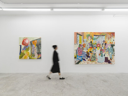 Farley Aguilar, Haunted futures, exhibition view. Courtesy of Lyles & King