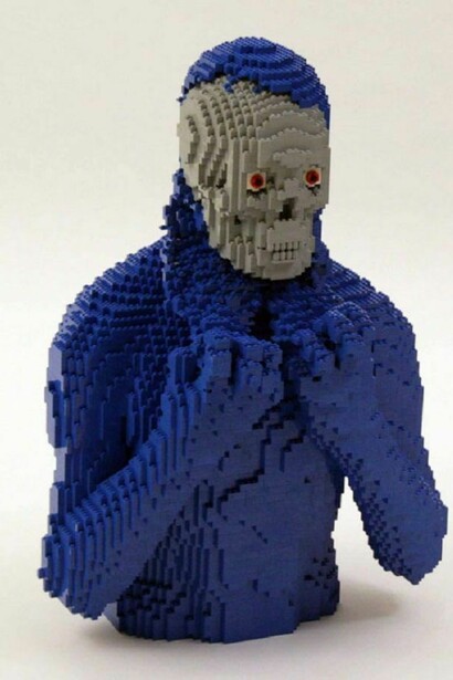 Nathan Sawaya. “Underneath”